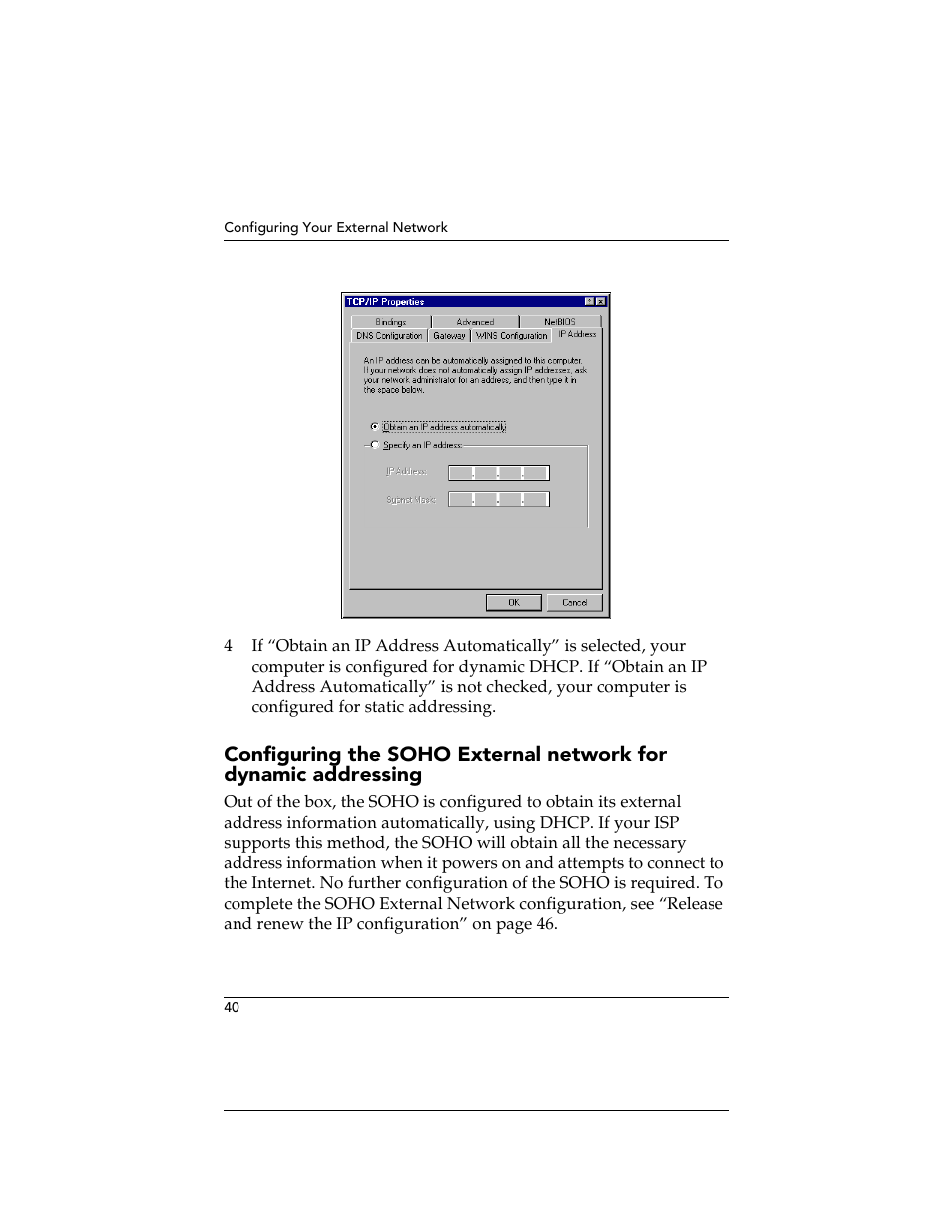 WatchGuard Technologies SOHO User Manual | Page 40 / 118