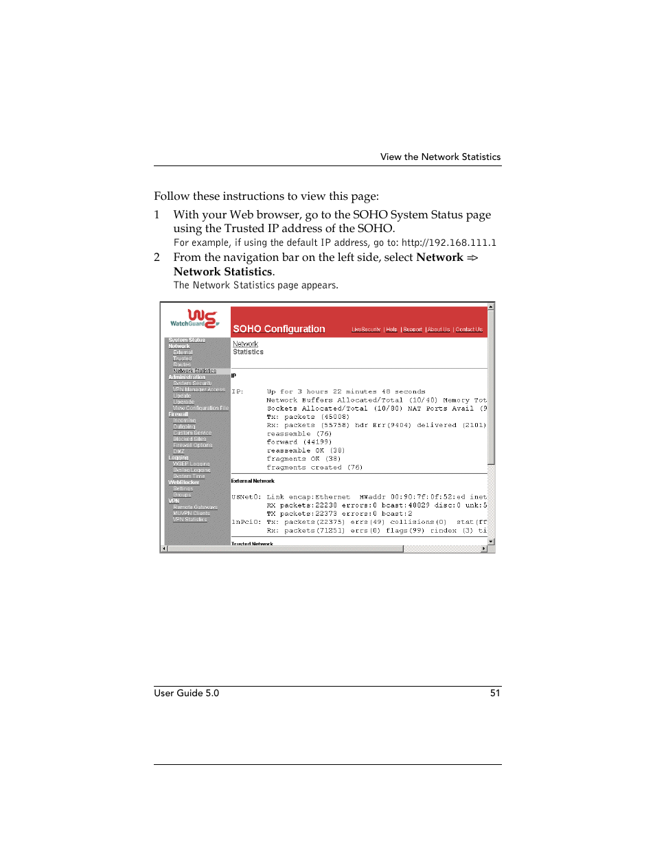 WatchGuard Technologies SOHO User Manual | Page 51 / 118