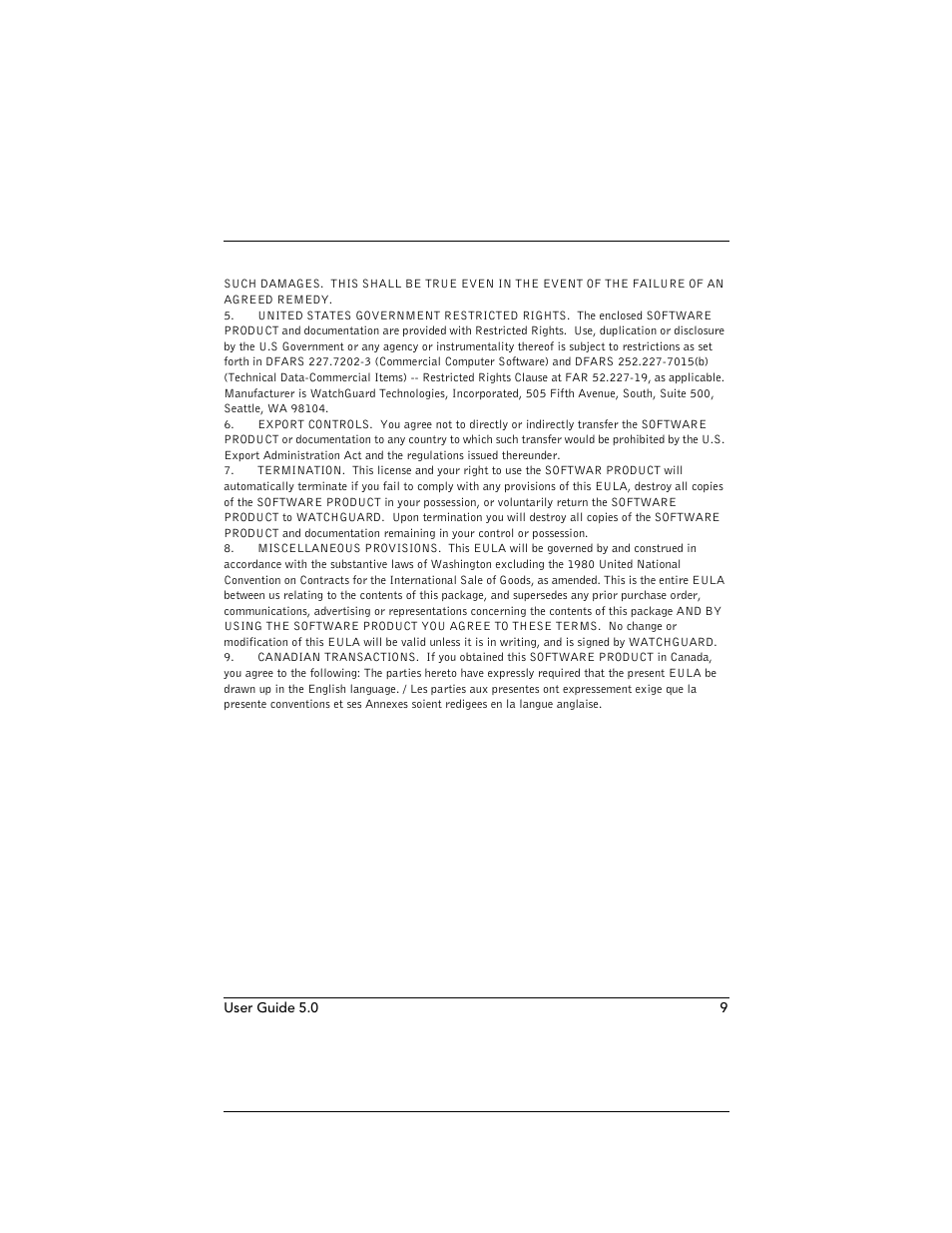 WatchGuard Technologies SOHO User Manual | Page 9 / 118