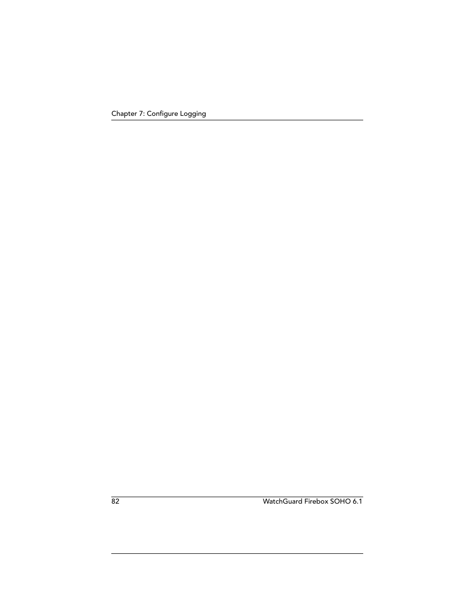 WatchGuard Technologies WatchGuard Firebox SOHO 6 User Manual | Page 100 / 140
