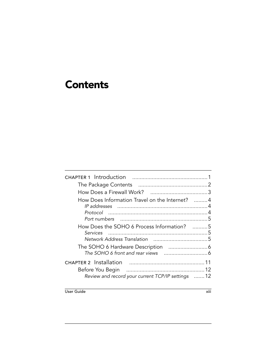 WatchGuard Technologies WatchGuard Firebox SOHO 6 User Manual | Page 13 / 140