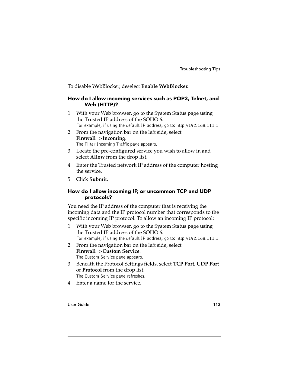 WatchGuard Technologies WatchGuard Firebox SOHO 6 User Manual | Page 131 / 140