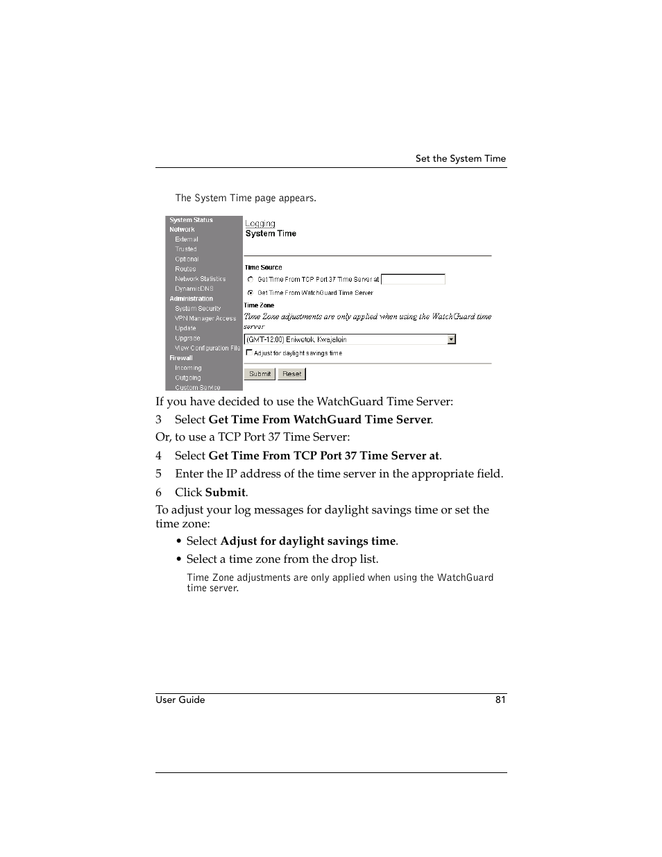 WatchGuard Technologies WatchGuard Firebox SOHO 6 User Manual | Page 99 / 140