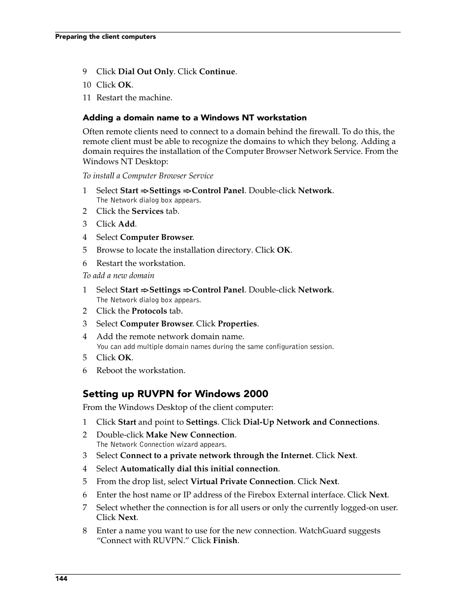 WatchGuard Technologies FireboxTM System 4.6 User Manual | Page 154 / 170