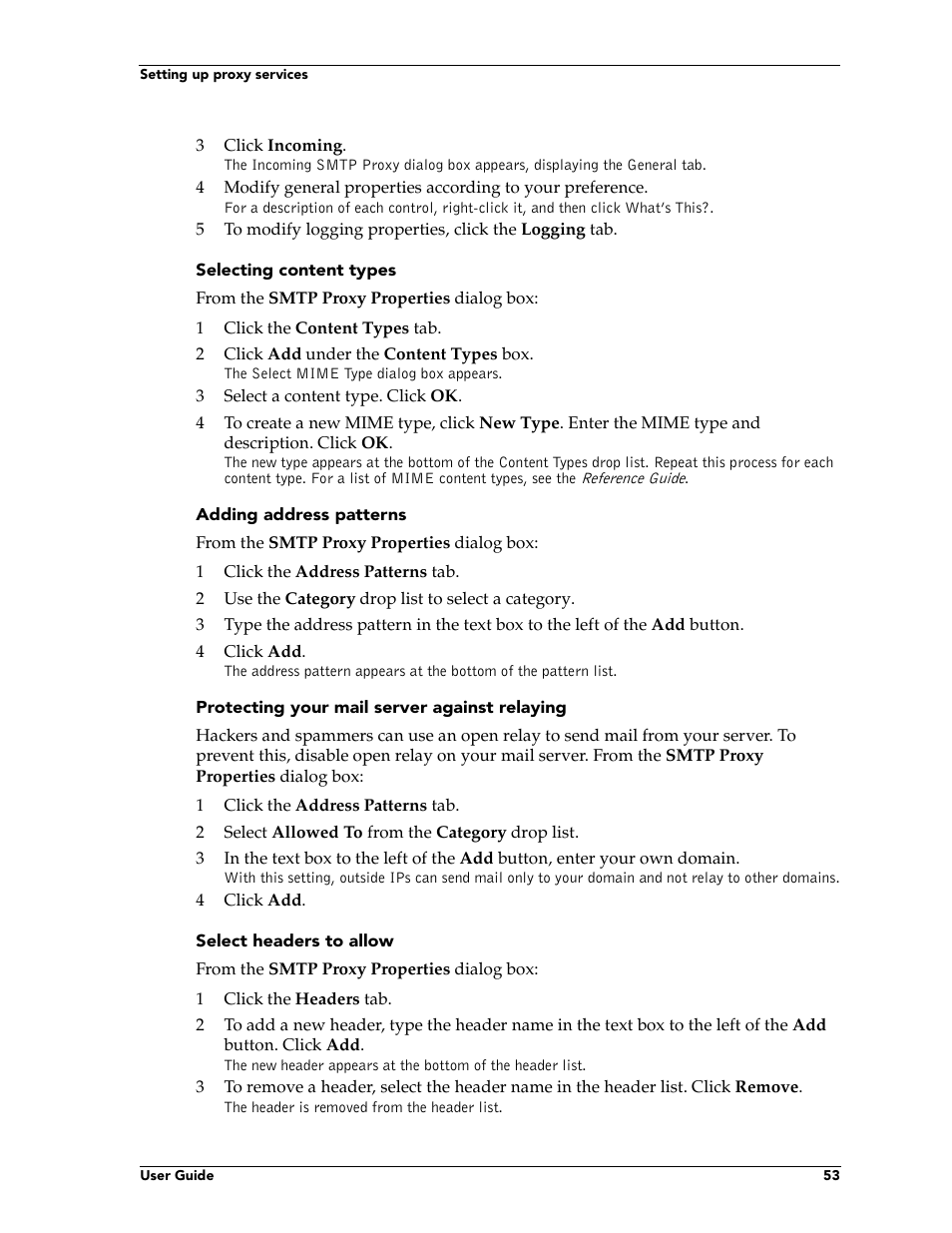WatchGuard Technologies FireboxTM System 4.6 User Manual | Page 63 / 170