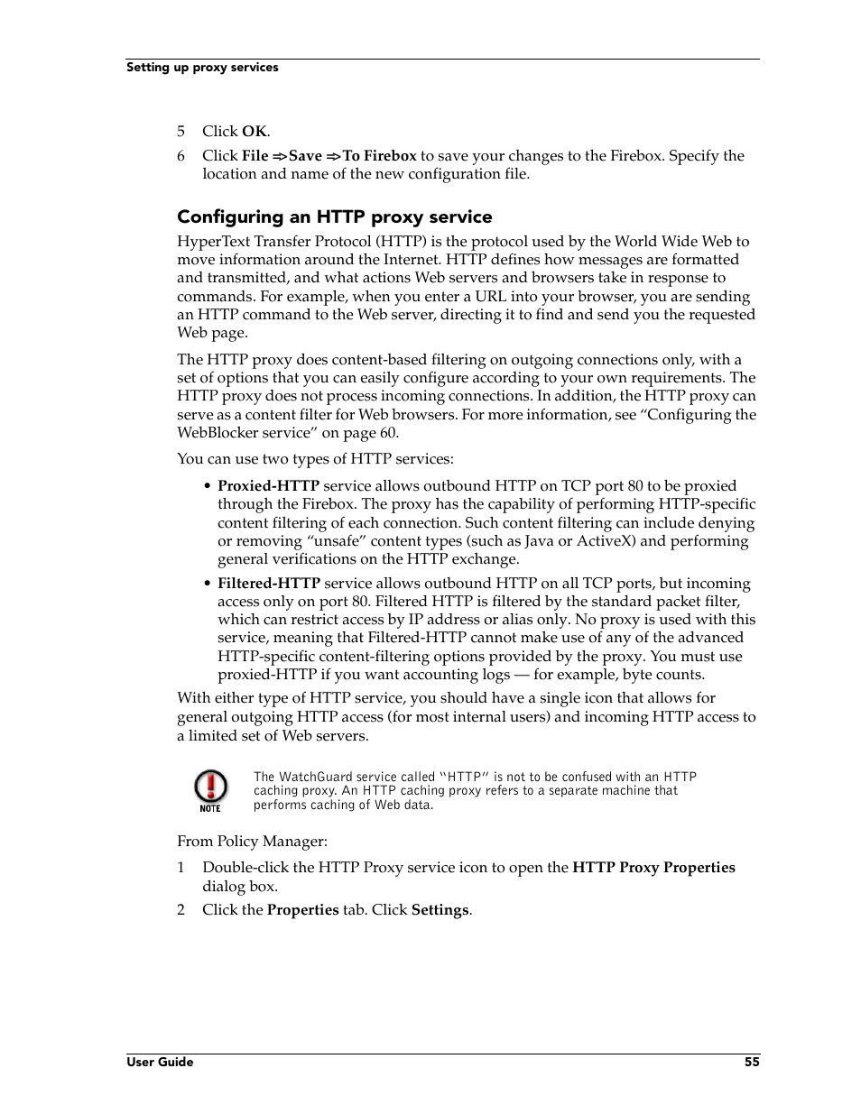 WatchGuard Technologies FireboxTM System 4.6 User Manual | Page 65 / 170