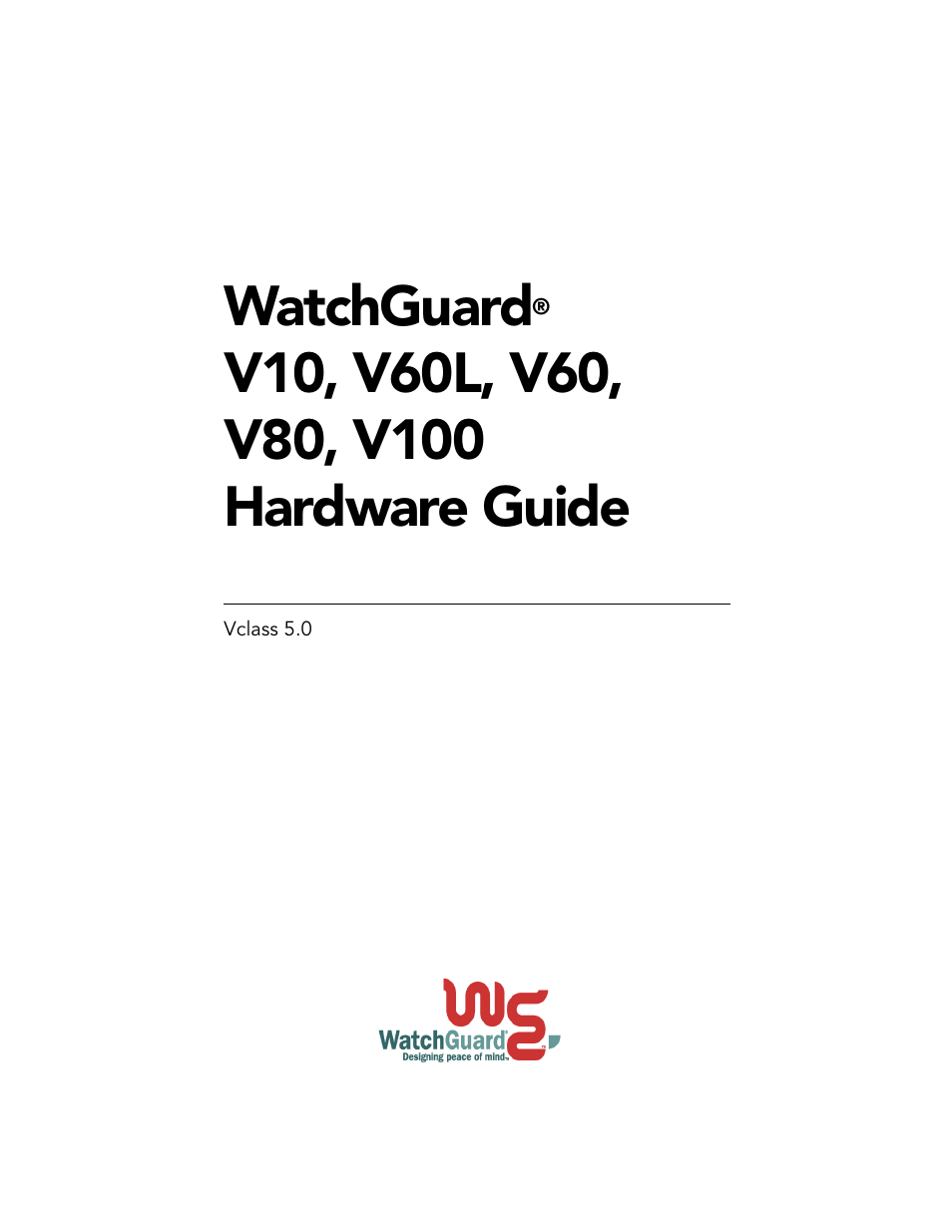 WatchGuard Technologies V10 User Manual | 23 pages