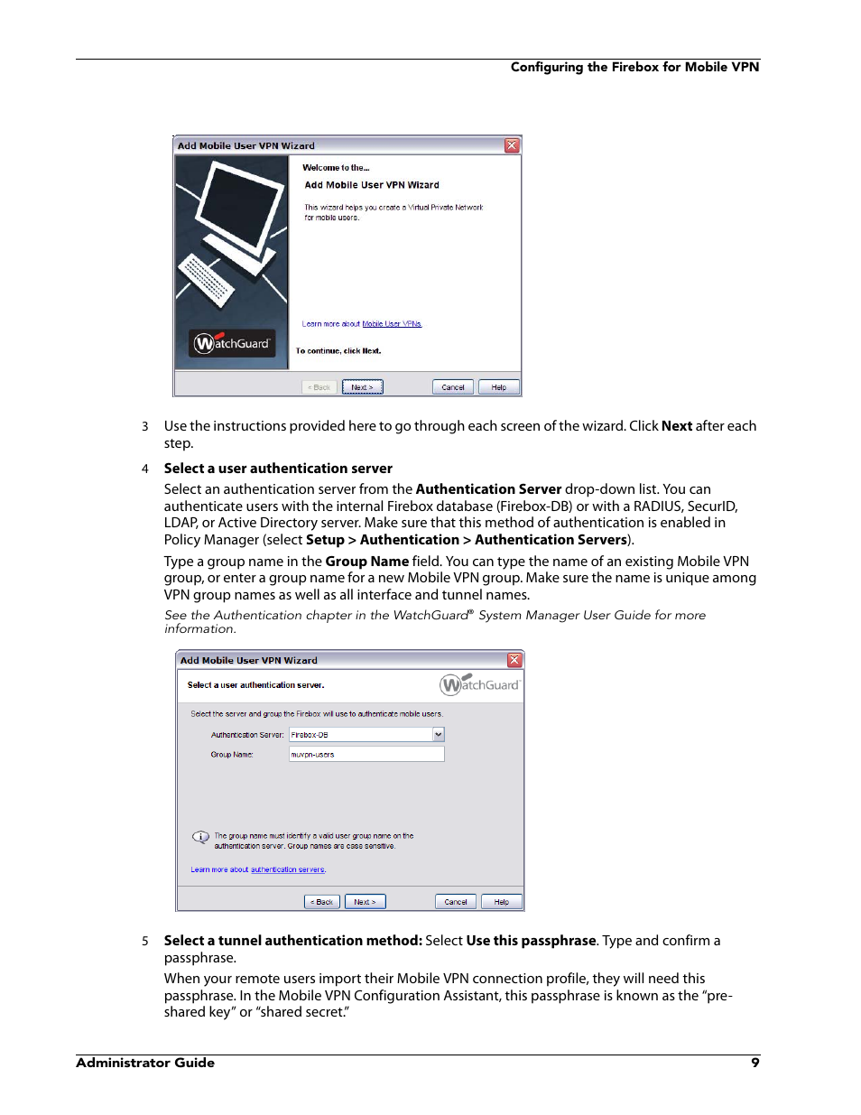 WatchGuard VPN v10.0 User Manual | Page 11 / 38