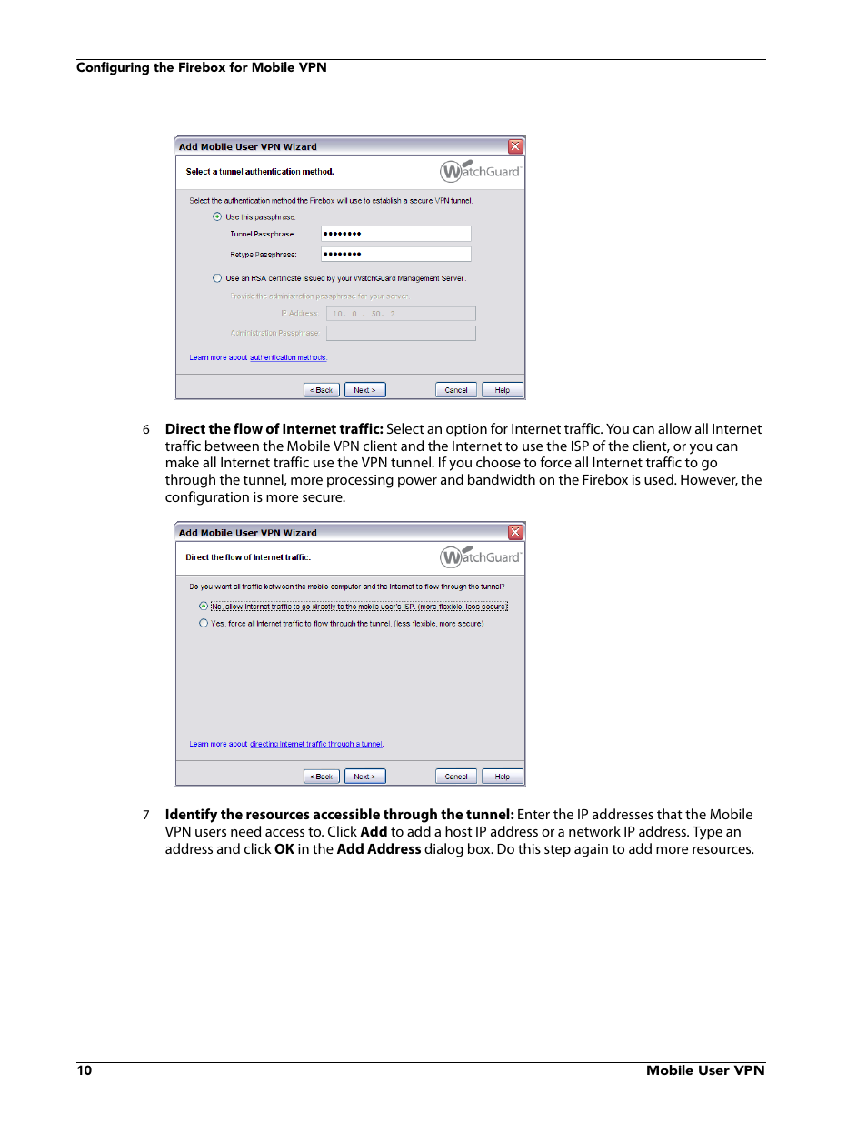 WatchGuard VPN v10.0 User Manual | Page 12 / 38