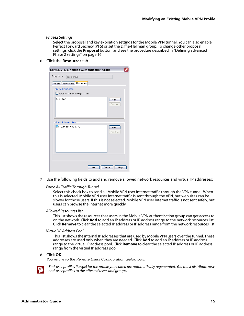WatchGuard VPN v10.0 User Manual | Page 17 / 38