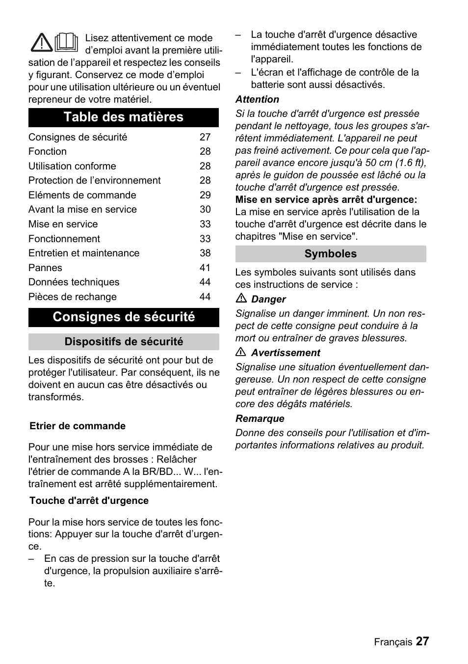 Windsor Saber Compact 22 User Manual | Page 27 / 72