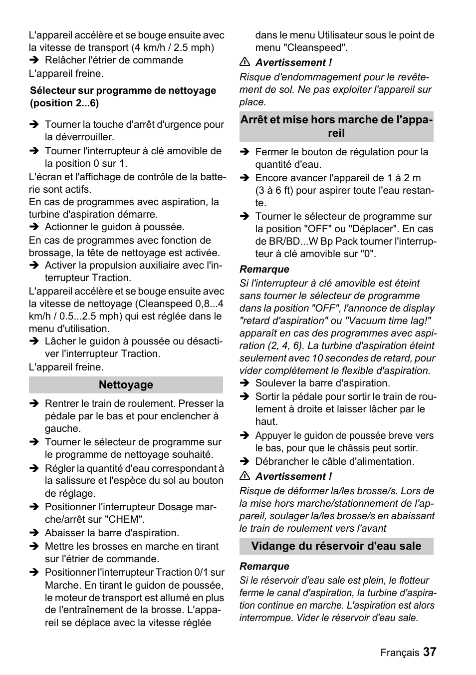 Windsor Saber Compact 22 User Manual | Page 37 / 72