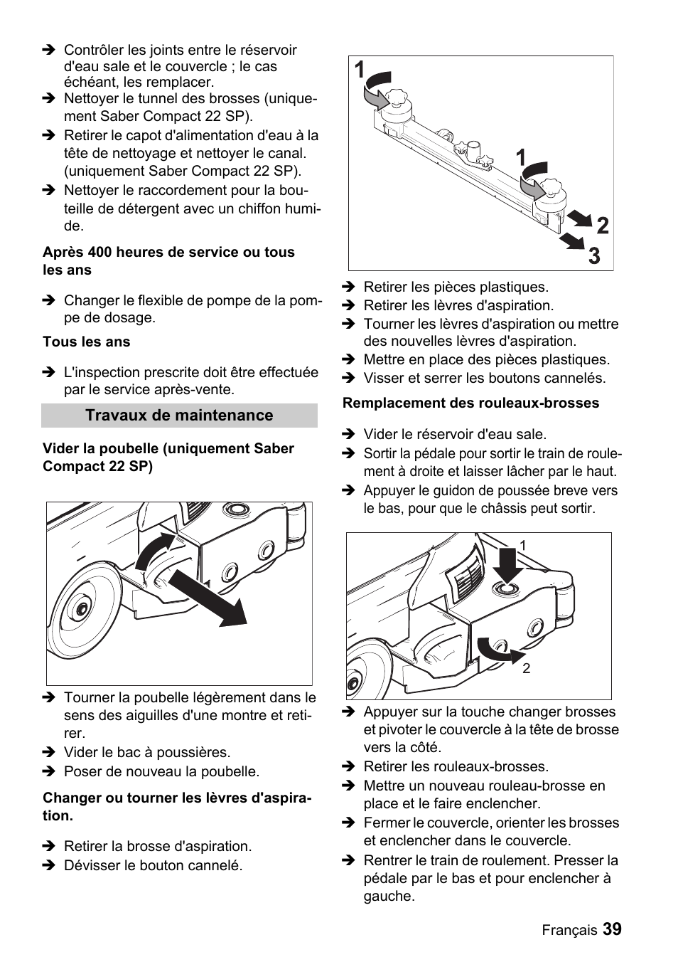 Windsor Saber Compact 22 User Manual | Page 39 / 72
