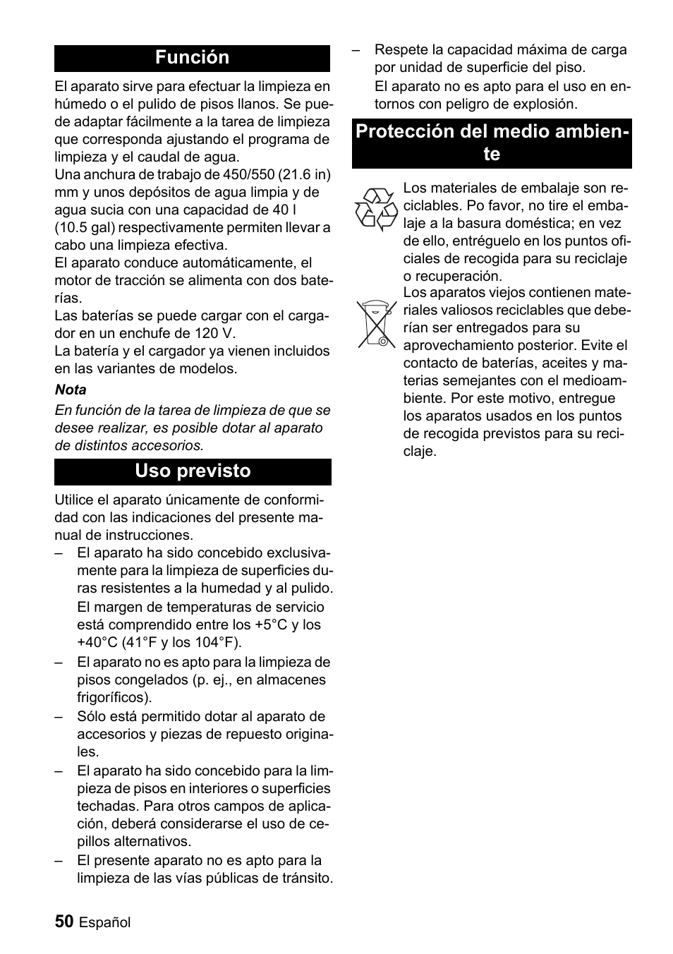 Windsor Saber Compact 22 User Manual | Page 50 / 72