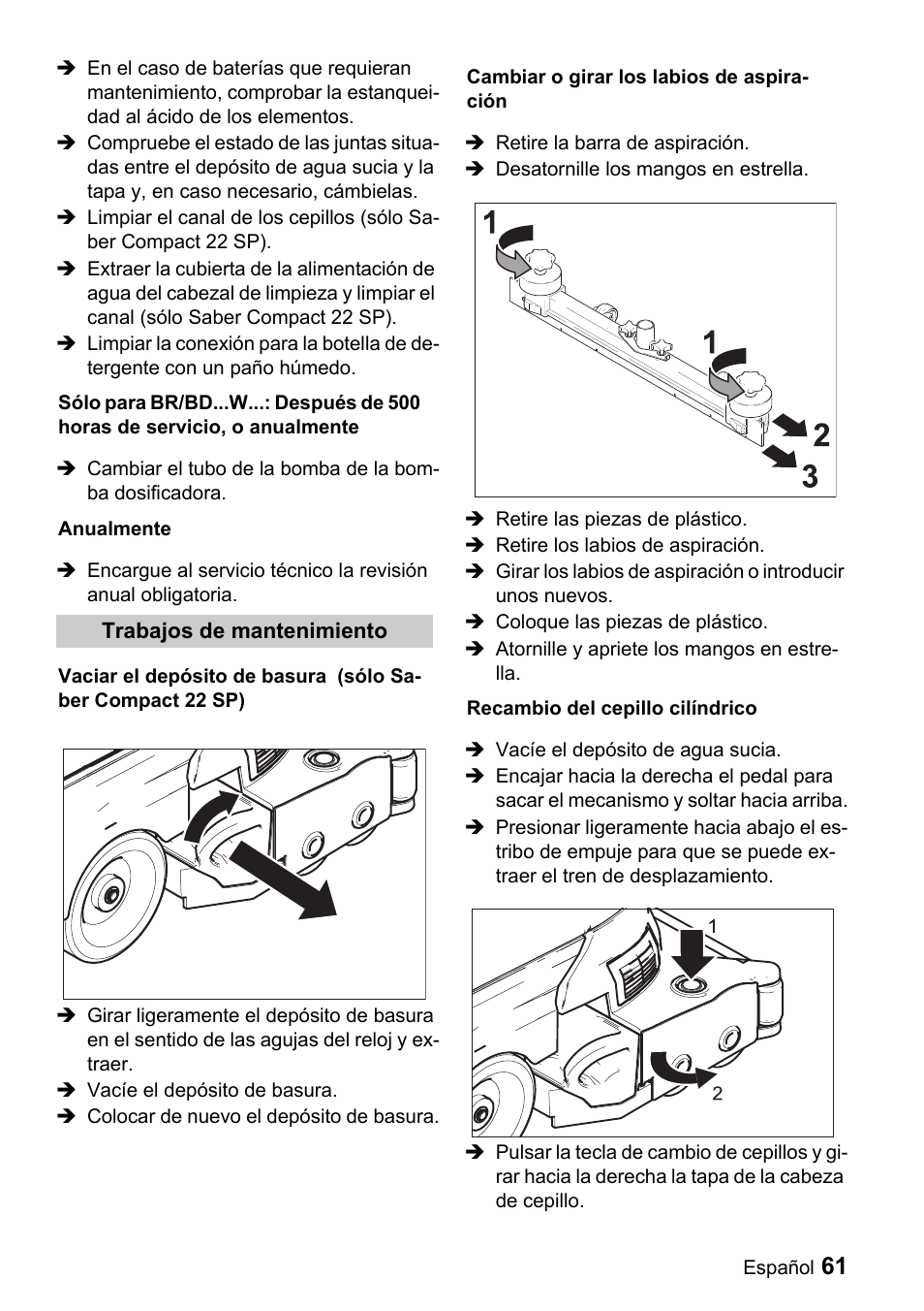 Windsor Saber Compact 22 User Manual | Page 61 / 72