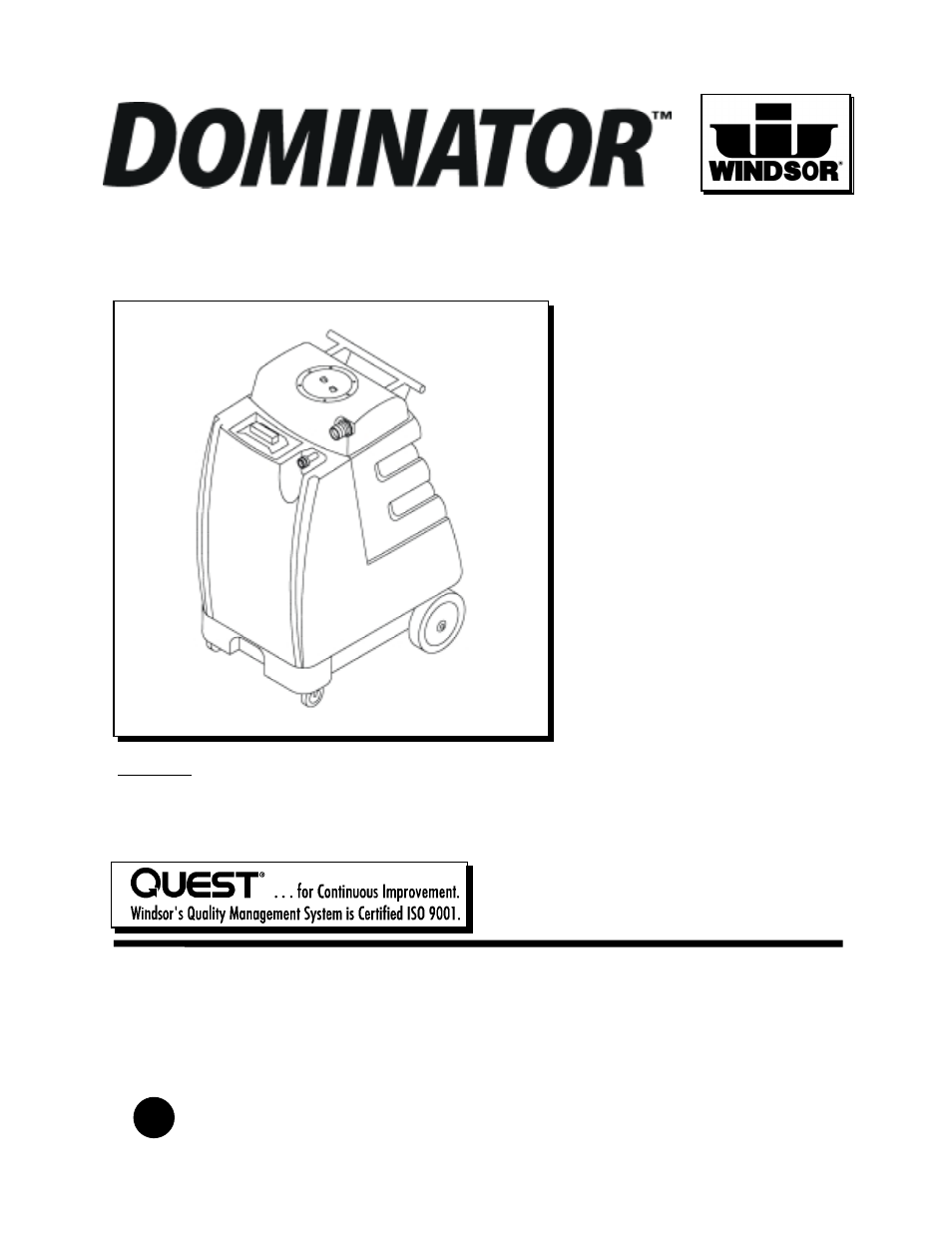 Windsor DOMINATOR D250 User Manual | 19 pages