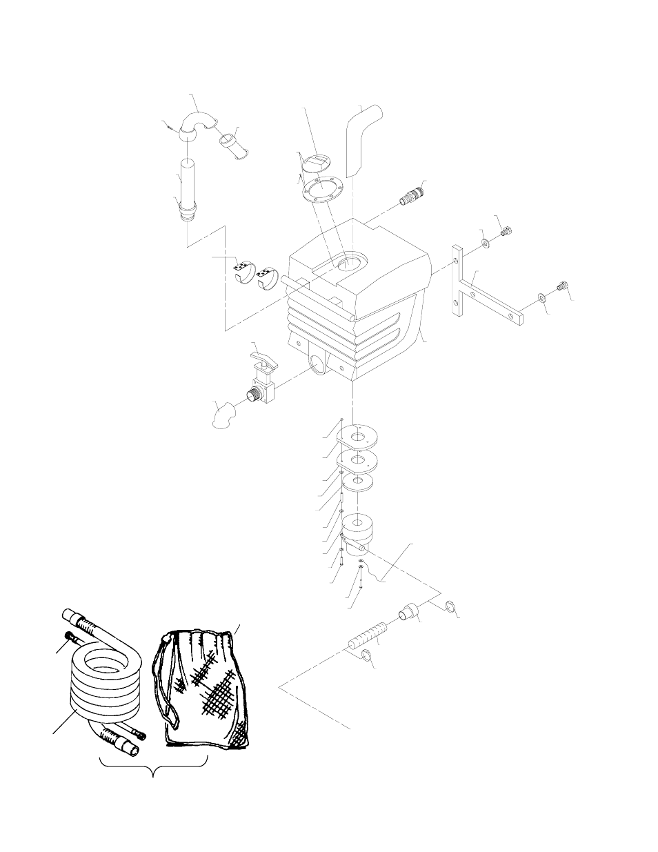 Recovery tank assembly | Windsor DOMINATOR D250 User Manual | Page 13 / 19