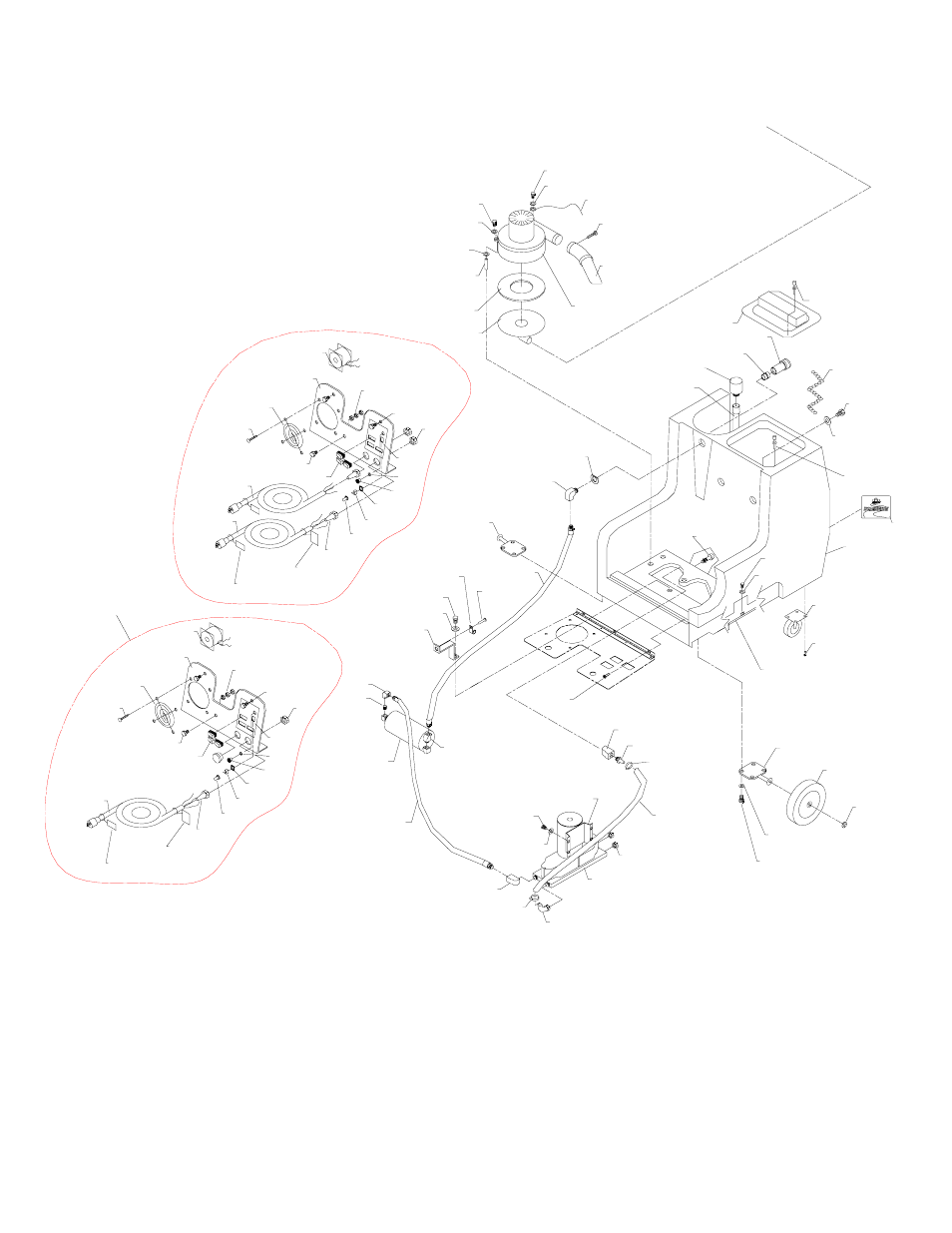 Solution tank assembly, 230v | Windsor DOMINATOR D250 User Manual | Page 15 / 19