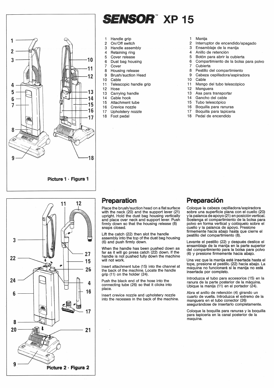 Windsor SRXP15 User Manual | Page 8 / 18