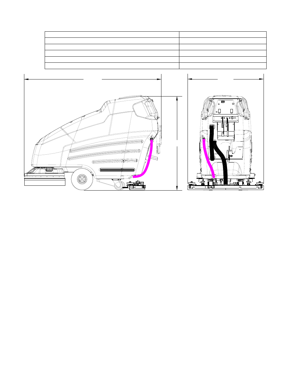 86039070 p3-2, Technical specifications | Windsor Walk Behind Scrubber 10052250 User Manual | Page 9 / 33