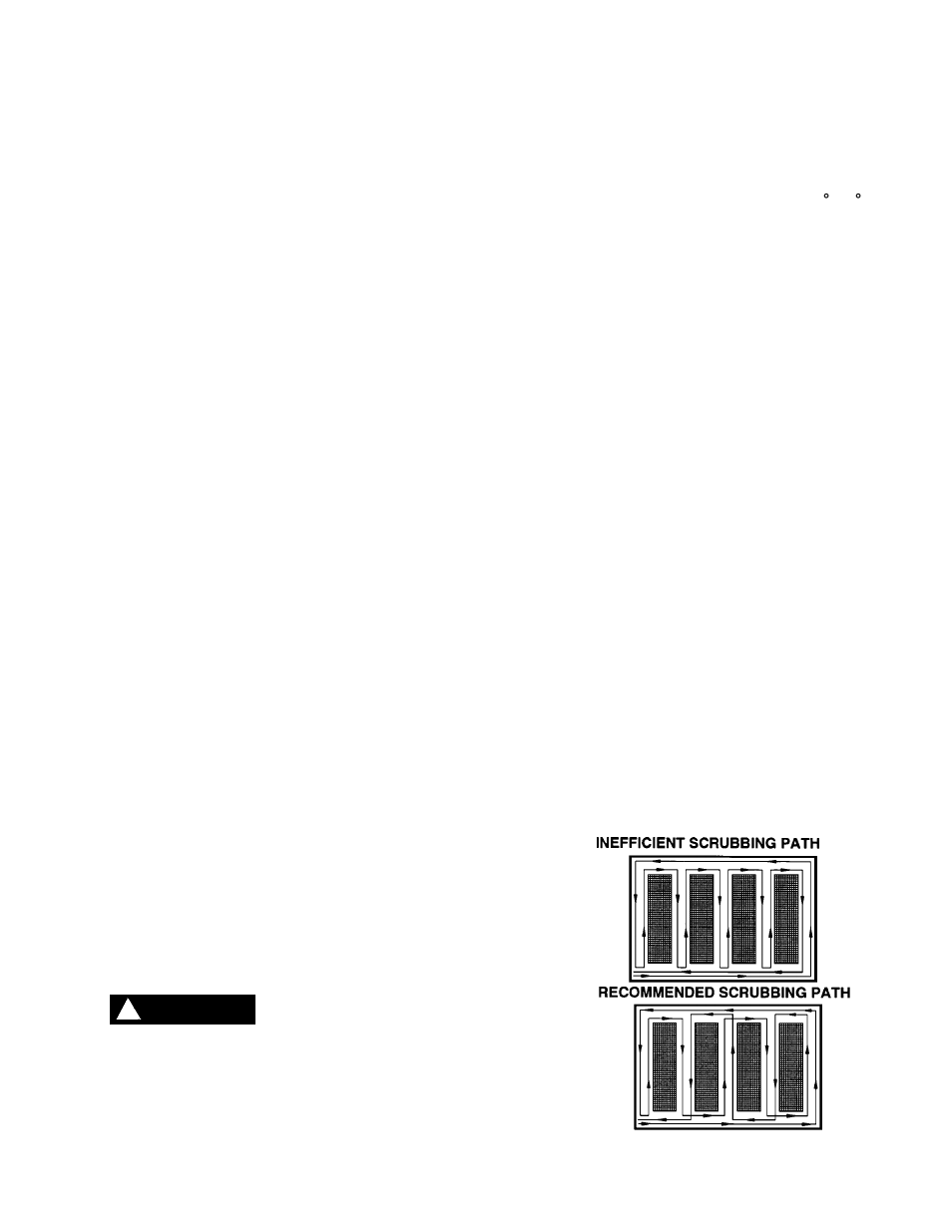 Machine operation, Warning | Windsor Saber Glide SG36 User Manual | Page 21 / 43