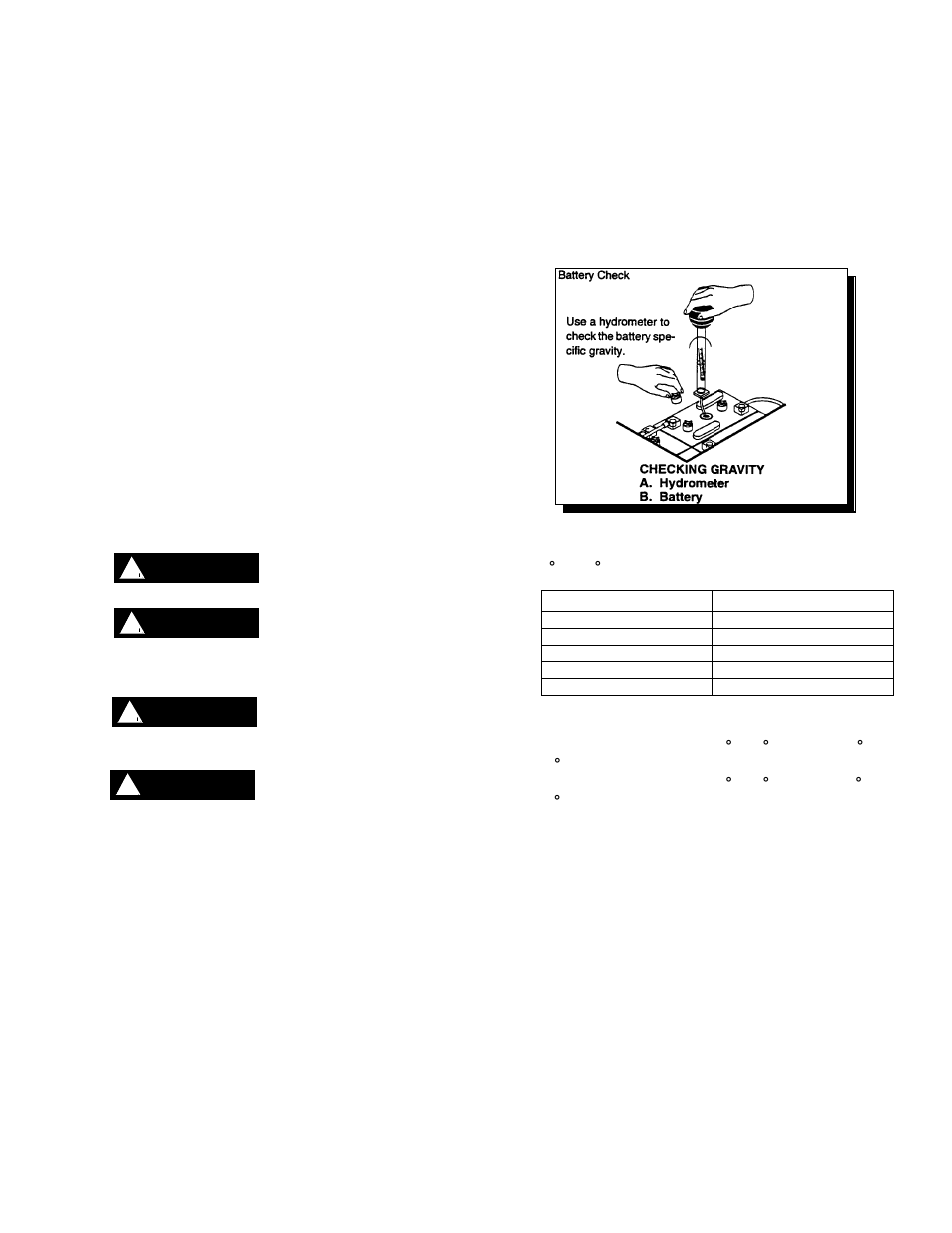 Maintenance, Warning ! warning ! warning, Warning | Windsor Saber Glide SG36 User Manual | Page 25 / 43