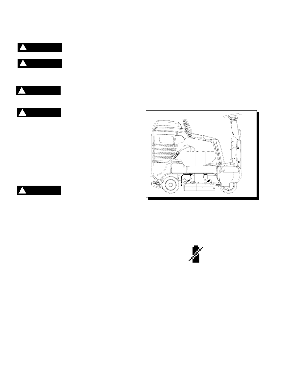 Maintenance, Warning ! warning ! warning ! warning ! warning | Windsor Saber Glide SG36 User Manual | Page 26 / 43