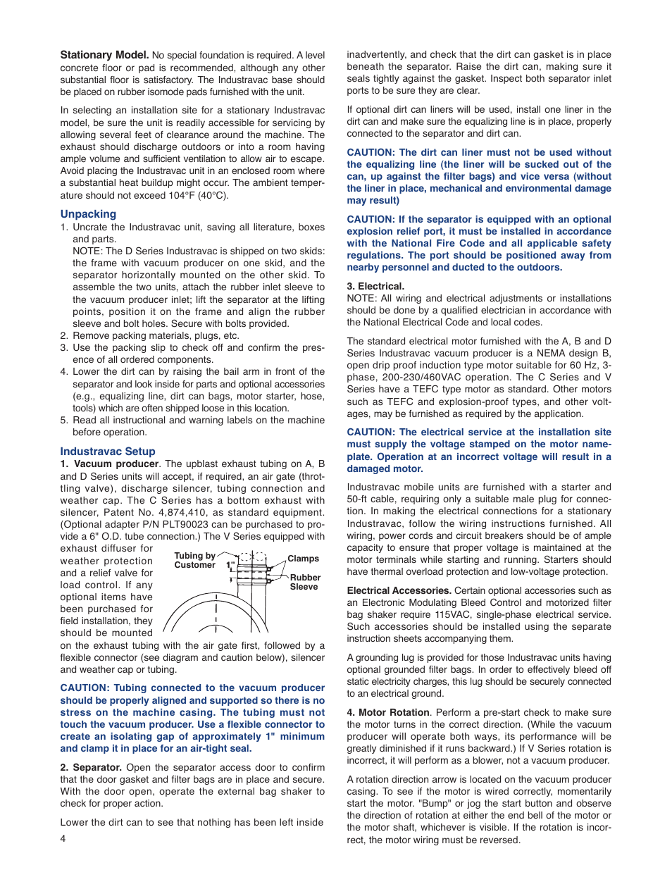 Spencer SeriesA,B,C,D,V User Manual | Page 4 / 16