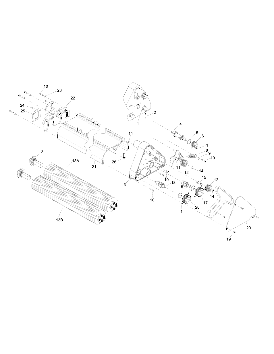 Brush deck | Windsor 10080480 User Manual | Page 30 / 69