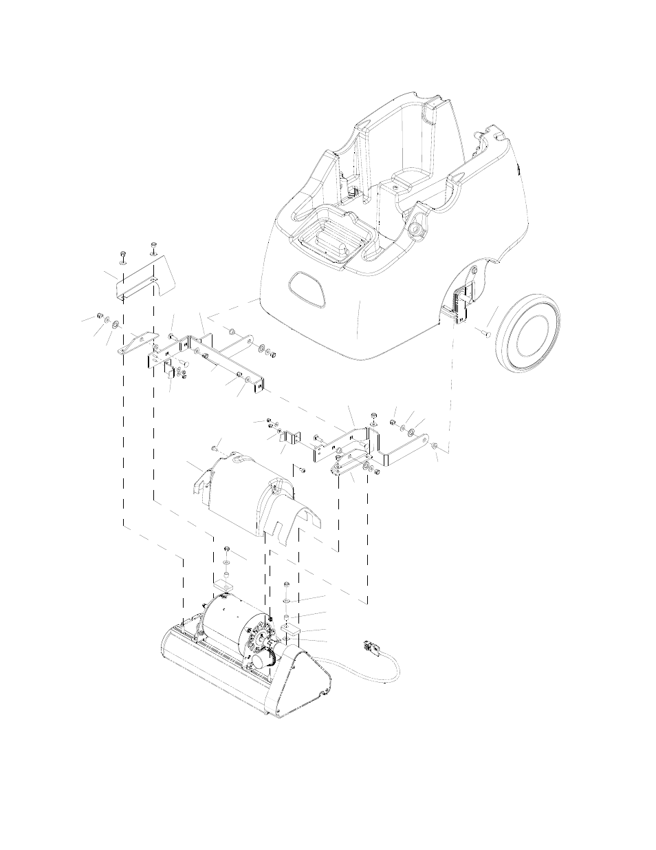 Brush deck mounting | Windsor 10080480 User Manual | Page 34 / 69