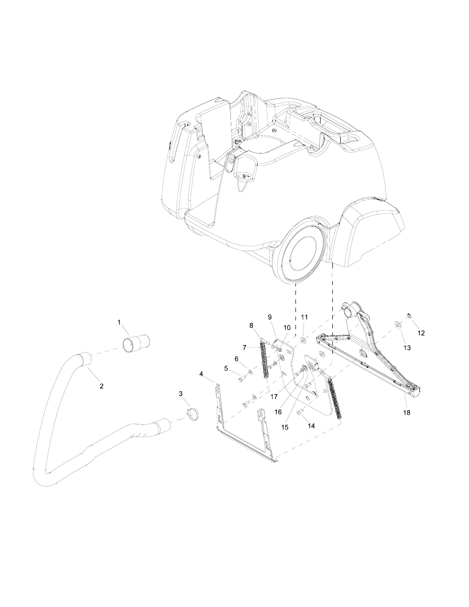 Vac shoe mounting | Windsor 10080480 User Manual | Page 60 / 69