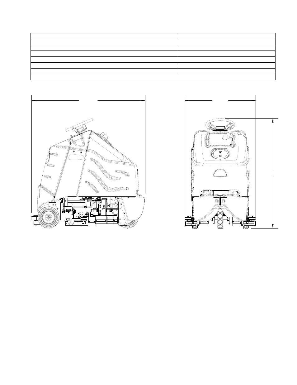 Technical specifications | Windsor ISCRUB CSE24 10060250 User Manual | Page 9 / 61