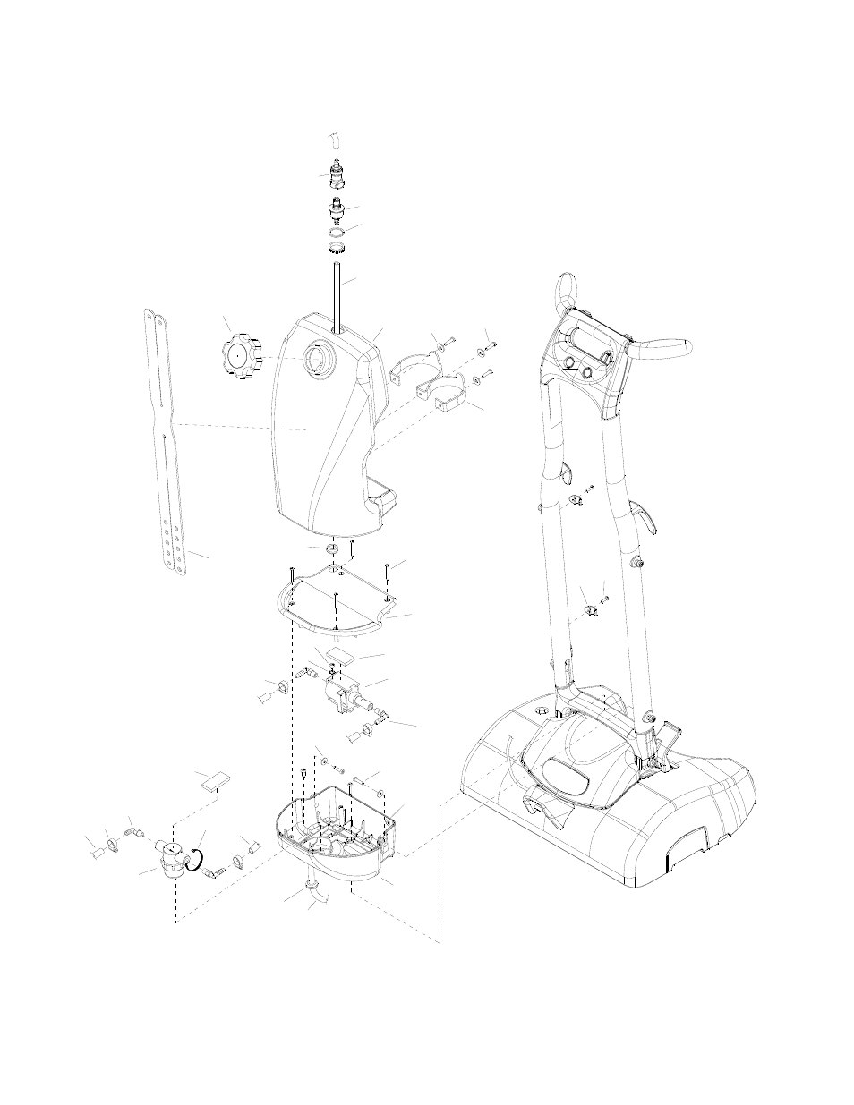 Solution tank - deluxe | Windsor Carpet Maintainer IMIE17 10066550 User Manual | Page 38 / 50