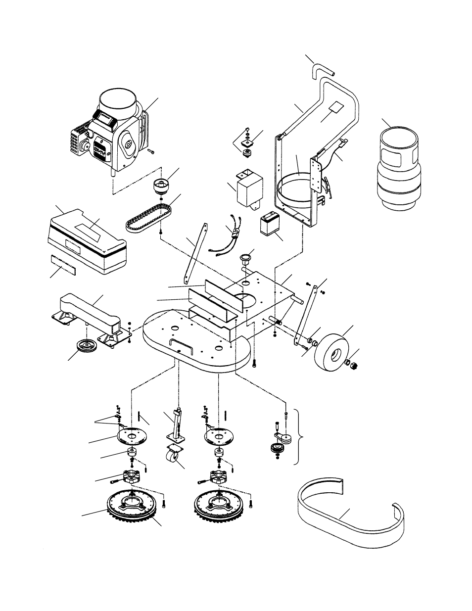 86039180pg5-7, 30” stripper group | Windsor Lightning L24ER22 User Manual | Page 20 / 28