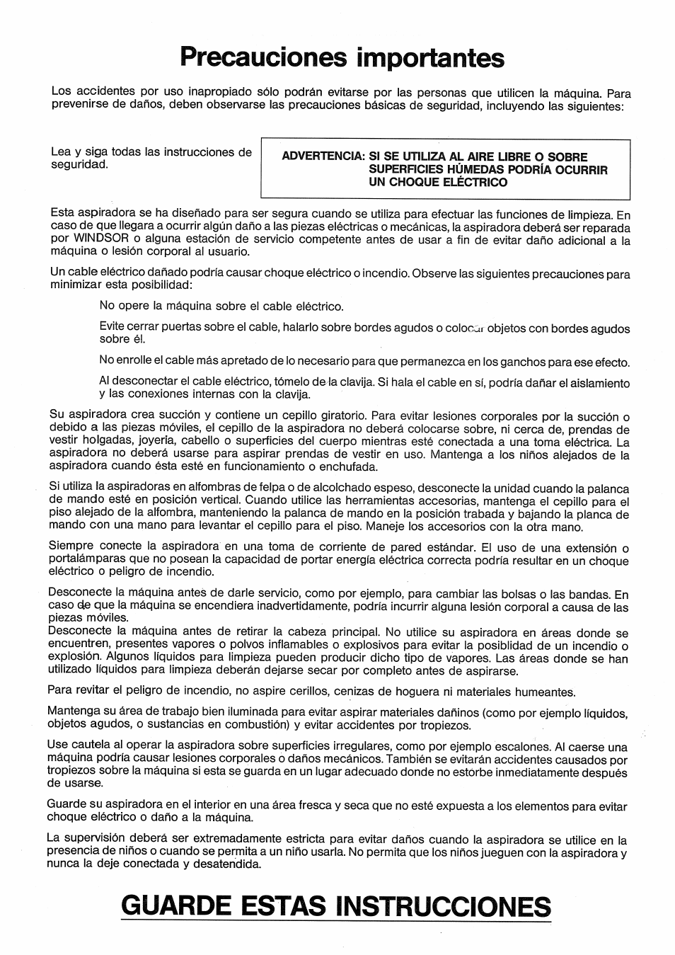 Windsor Sensor 10120300 User Manual | Page 7 / 18