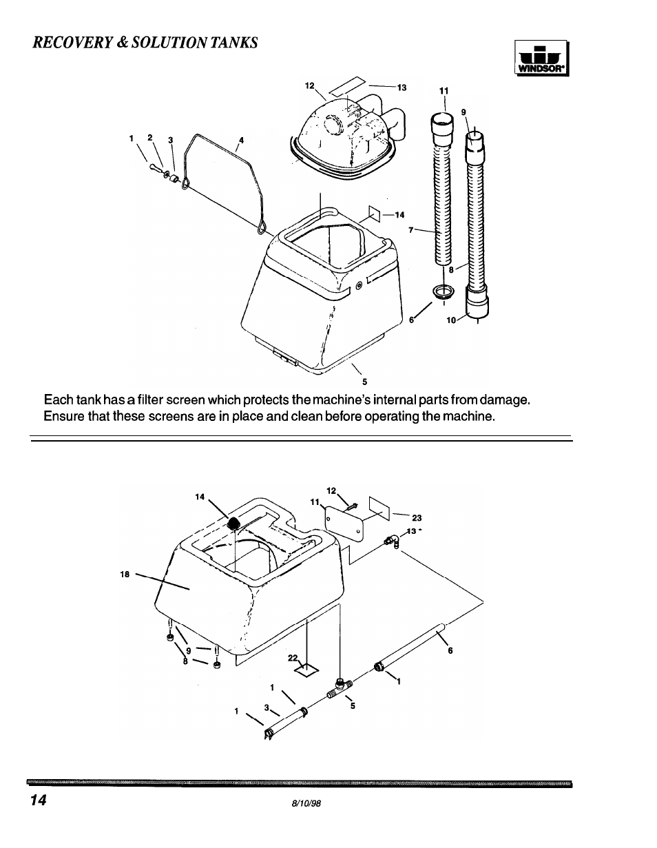 Windsor SPIRIT DUAL SPD-J User Manual | Page 14 / 26