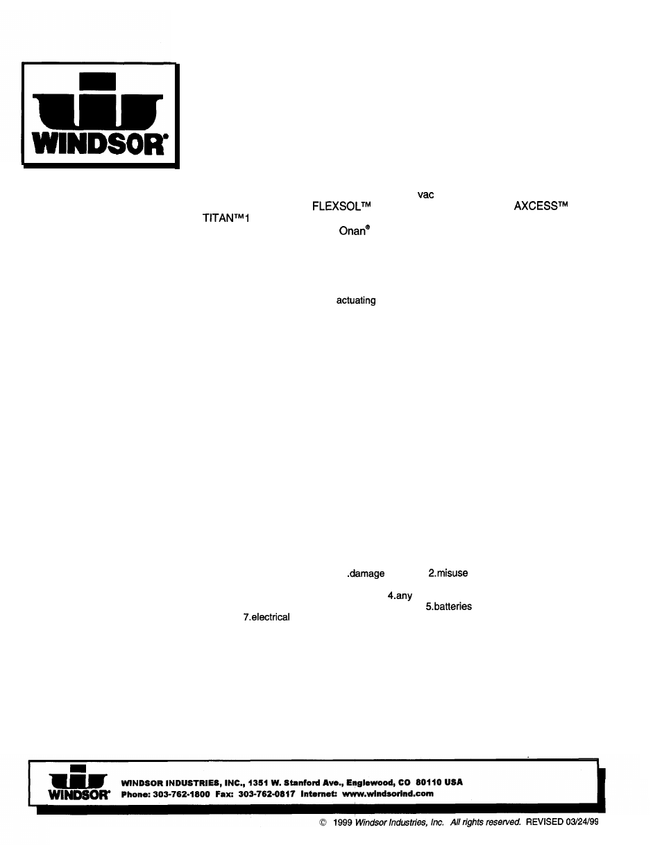 Windsor SPIRIT DUAL SPD-J User Manual | Page 26 / 26