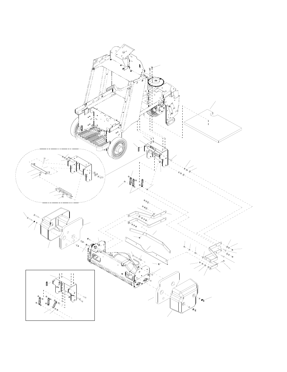 Brush deck linkage | Windsor CVXE28 User Manual | Page 4 / 68