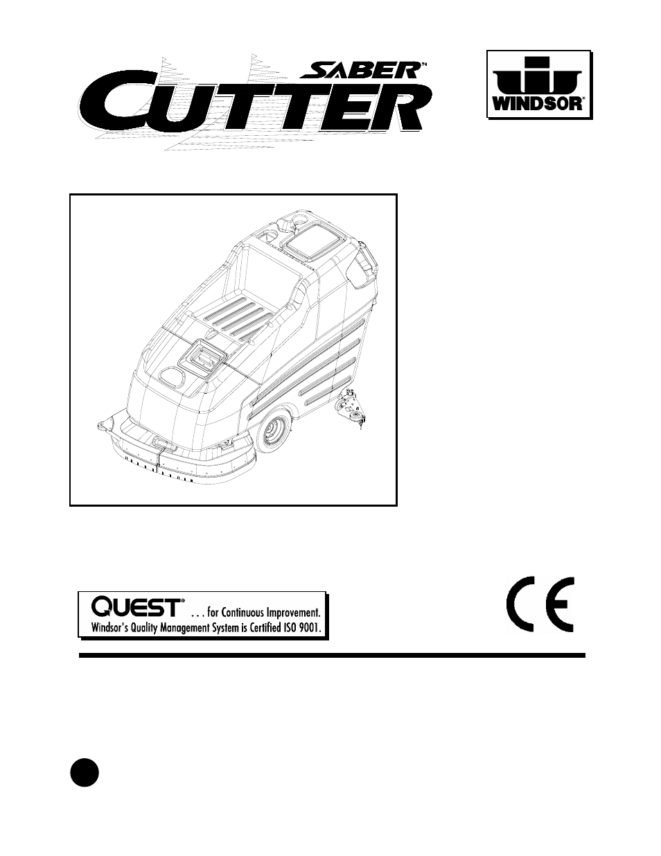 Windsor Walk Behind Scrubber SCEX326 User Manual | 32 pages