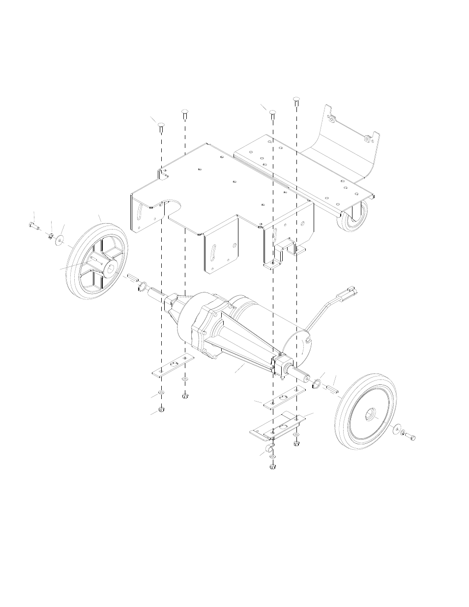 Wheel and drive assembly | Windsor VOYDU1 User Manual | Page 102 / 136