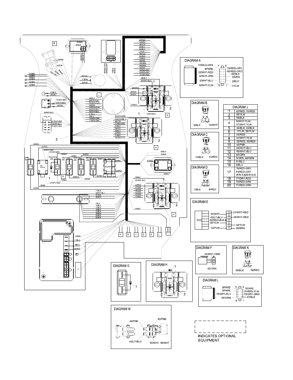 Wiring-control panel-deluxe | Windsor VOYDU1 User Manual | Page 116 / 136