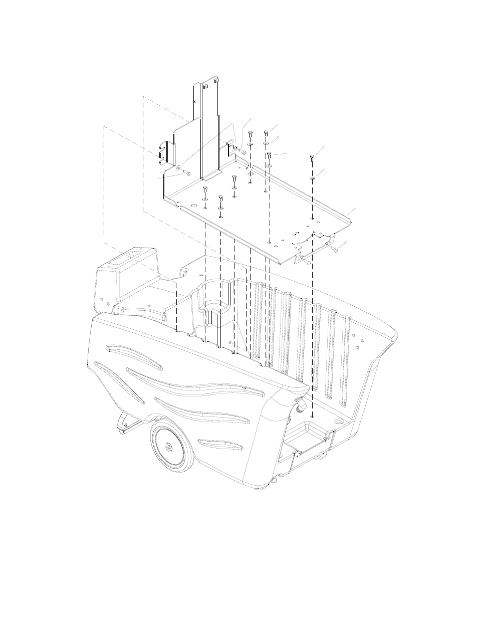 Frame - upper | Windsor VOYDU1 User Manual | Page 78 / 136