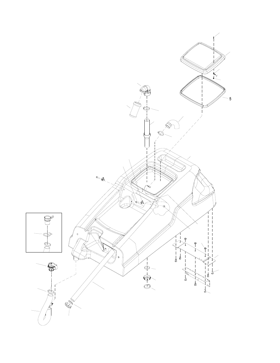 Recovery tank | Windsor VOYDU1 User Manual | Page 80 / 136