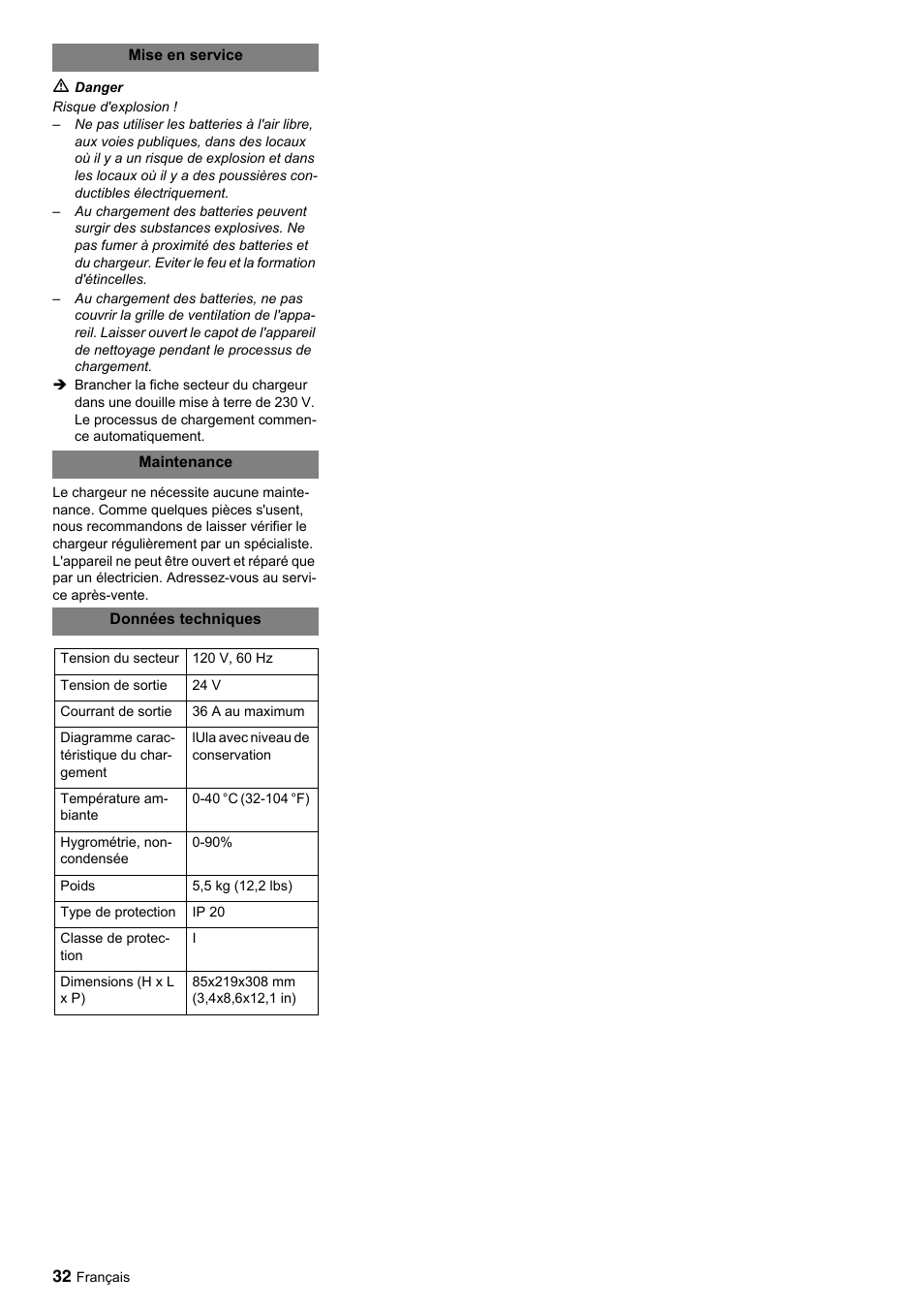 Windsor Saber Glide 30 SP User Manual | Page 32 / 53