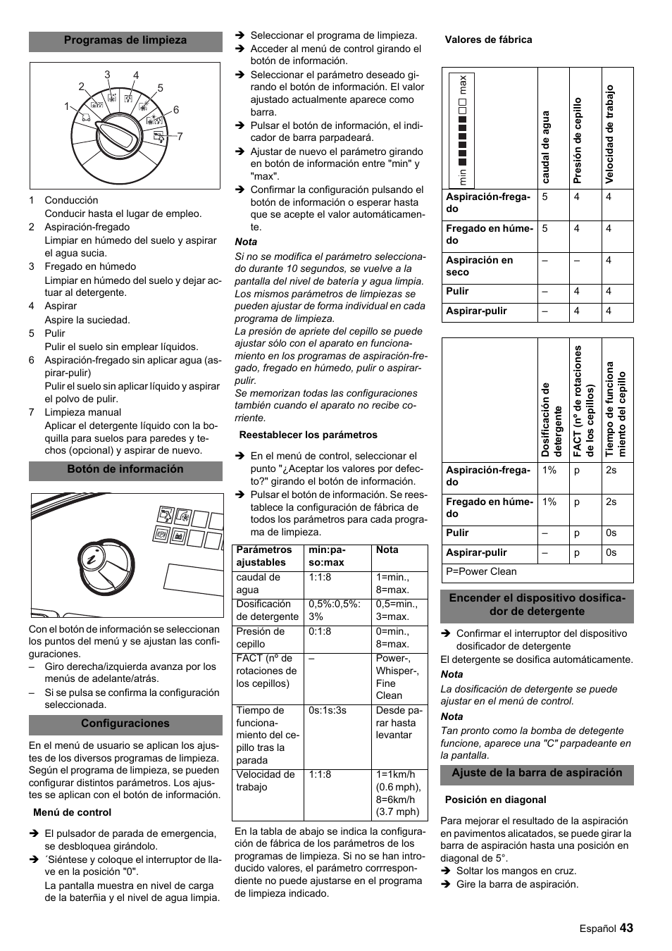 Windsor Saber Glide 30 SP User Manual | Page 43 / 53