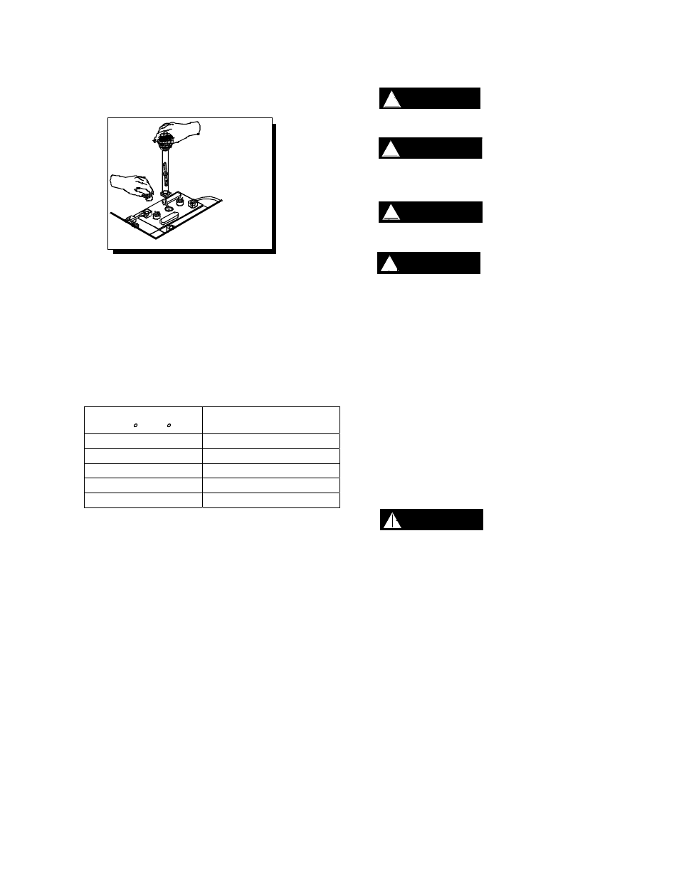 Maintenance, Warning ! warning, Warning | Caution | Windsor Saber Compact SCX20T User Manual | Page 21 / 29