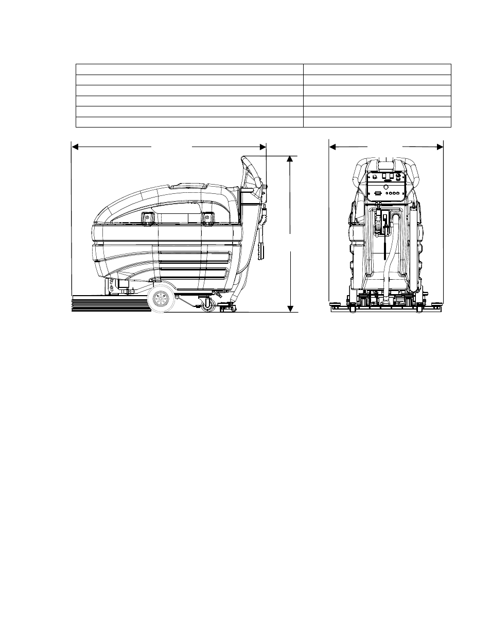 86038350 pg3-2, Technical specifications | Windsor Saber Compact SCX20T User Manual | Page 9 / 29