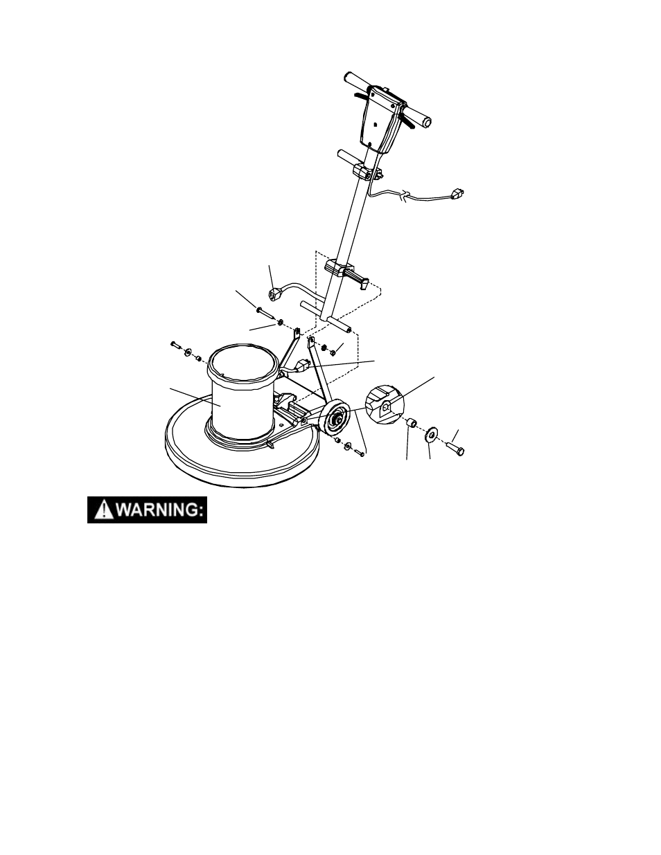 Handle installation | Windsor STORM SP20 User Manual | Page 9 / 24