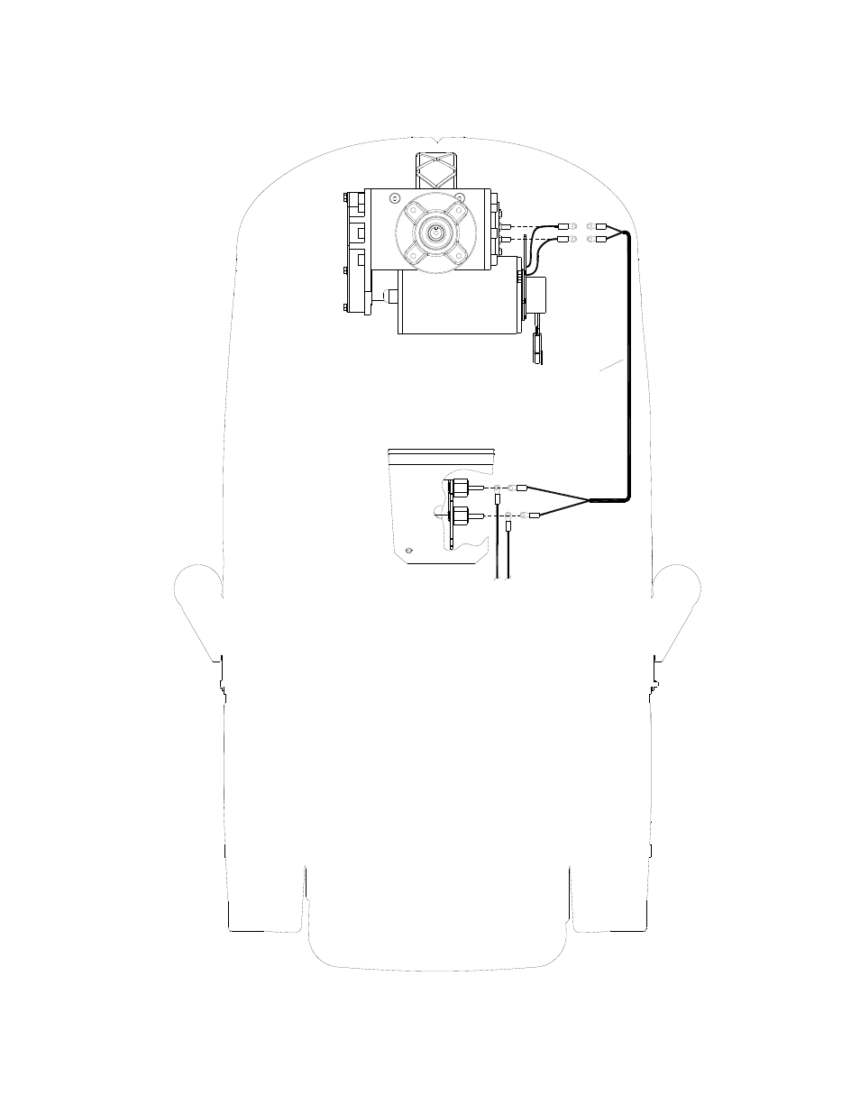 Wiring-drive motor | Windsor Chariot Scrubber 10061160 User Manual | Page 126 / 144