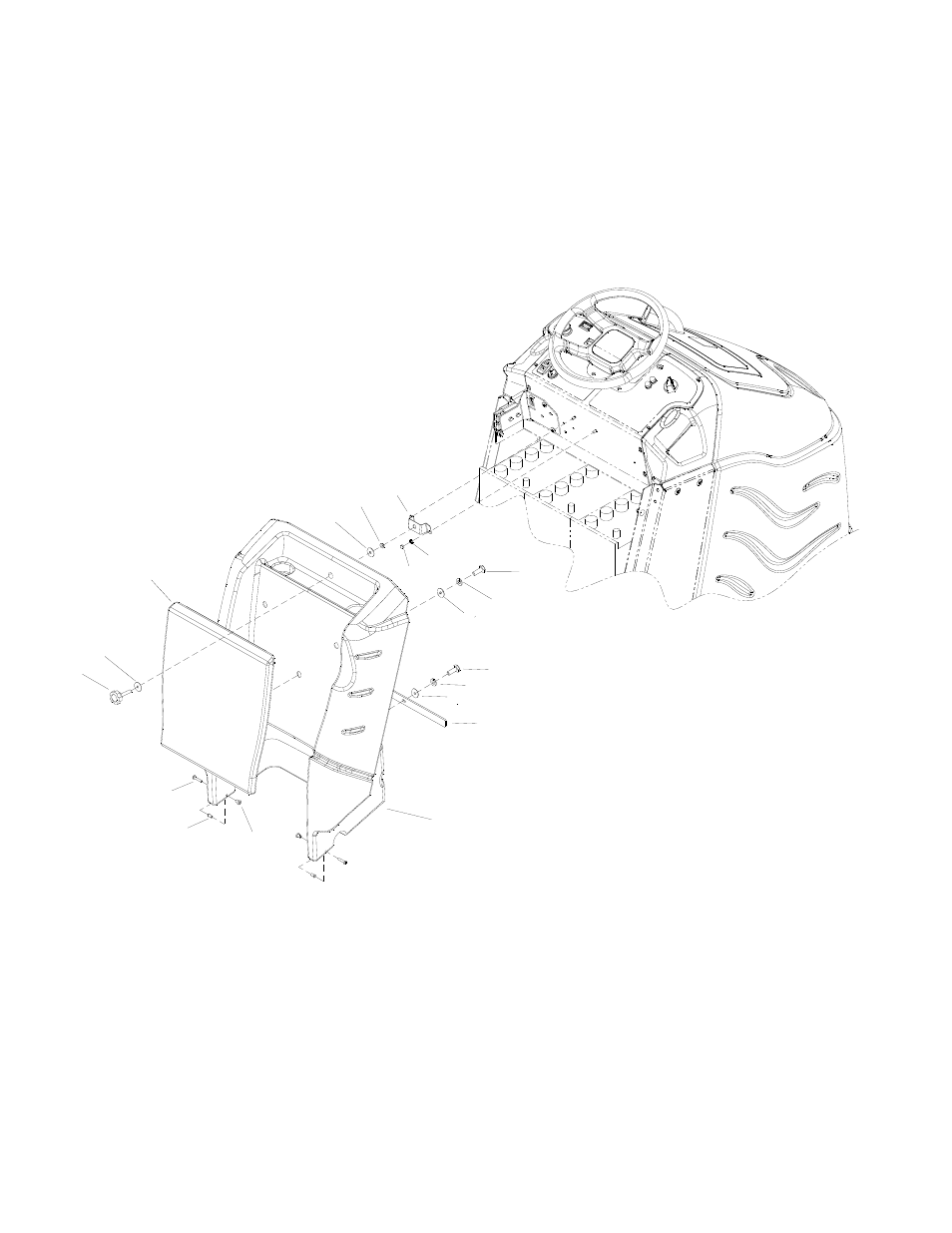 Rear cover | Windsor Chariot Scrubber 10061160 User Manual | Page 70 / 144